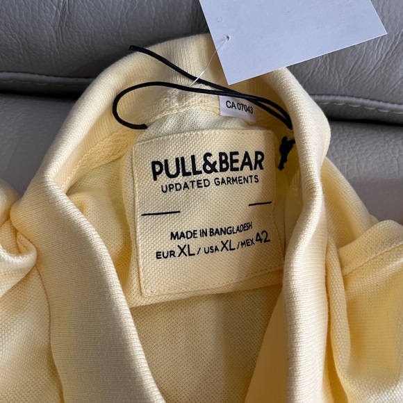 Pull & Bear Men’s Classic Short Sleeve Polo Shirt - Size XL - Picture 5 of 6